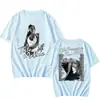 Camiseta 2025 Miss Possessive Journey Tate Mcrae Algodão Verão Manga Curta Unissex Estilo de Rua