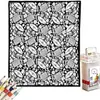 Manta Kaelidoras DIY para Colorir para Adultos, 50X60 Polegadas Velve