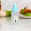 Botella de Aderezo para Ensalada tipo Exprimidor, Botella de Exprimidor para Mermelada, Juego de Botellas de Condimento para Barbacoa al Aire Libre con Compartimento para Cuchara Integrado