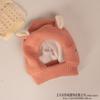 Gorro de lana de invierno con forro polar grueso y protección para las orejas de conejo para bebés y niños.