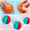Pelota Pequeña de Baloncesto de Goma Elástica Alta Mini Pelota para Perros para Molestar Resistente al Desgaste para Dientes de Perro Mascar Juguete Pelota para Aliviar el Estrés