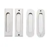 Acero Inoxidable 304 Manija Oculta Manija Empotrada para Puerta de Gabinete Cajón Manija Invisible para Armario Accesorios de Montaje en Superficie