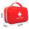 Almacenamiento Doméstico Portátil de Tres Capas Engrosado Kit de Emergencia para Coche Bolsa de Almacenamiento de Medicamentos Kit de Emergencia Conveniente para Viajes al Aire Libre