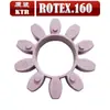 Acoplamiento Pad Amortiguador Morado Anillo de Goma de Acoplamiento Octagonal Junta de Flor de Ciruelo Gr28 38 42 Estándar Ktr