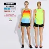 Traje de Atletismo para Hombres y Mujeres, Ropa Deportiva para Maratón, Chaleco de Secado Rápido para Correr para Niños, Traje de Entrenamiento de Atletismo para Estudiantes de Primaria
