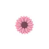 Contas de margarida de silicone, pingentes de pulseira de flor de girassol colorida, acessórios, acessórios de vestuário DIY, decorações