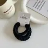 Diadema de Satén Plegada Intestino Delgado, Goma Suave para el Cabello, Banda Elástica, No Daña el Cabello, Accesorio para el Cabello Flor de Cabello de Alta Gama
