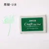 40 Cores Papelaria Criativa Coreana DIY Carimbeira Companheira de Carimbo Carimbeira Colorida Carimbeira de Cintura Côncava Esponja Espessada
