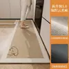 Tapete de Cozinha Cartoon Japonês Absorvente de Água Antiderrapante à Prova de Óleo Lavável Resistente à Sujeira Tapete Especial para Pés Resistente à Sujeira Tapete Longo em Tira