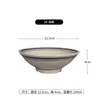 Cuenco de Vino Estilo Antiguo, Cuenco de Barro Estilo Chino, Cuenco Grande de Cerámica Gruesa Doble Línea Estilo Retro para Cocinar al Vapor, Cuenco de Atrezo Antiguo, Cuenco Comercial para Salsa de Dip de Hot Pot