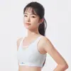 Ropa interior deportiva transpirable para niñas Anfia, Chaleco para niñas con copa fija, Sujetador a prueba de impactos para estudiantes de secundaria y preparatoria durante el período de desarrollo