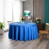 Toalha de Mesa de Hotel Espessa Personalizada pelo Fabricante Redonda Floral Poliéster Casamento Restaurante Toalha de Mesa Atacado