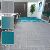 Alfombra de Oficina Engrosada Empalmable Resistente al Desgaste Antideslizante Absorbente de Sonido Tapete Comercial Cuadrado Cortable Simple Moderno Tapete de Piso