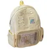 Mochila escolar fresca y dulce versión coreana 2026 para niñas, mochila linda con forma de estrella para niñas de secundaria y preparatoria, bolso ligero de doble hombro