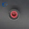 Perilla de plástico AG3 A- 3 para potenciómetro Q15 cuerpo negro tapa roja 15MMX15MM