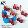 Venta al por mayor 16x29mm resina ojo de gato ciervo finamente tallado alce DIY materiales para hacer pulsera y collar hechos a mano con cuentas