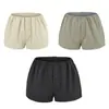 Verão 2026 Novo Estilo Retrô Americano Solto Design Emagrecedor Corrida Fitness Hot Pants Shorts Casuais Esportivos para Mulheres