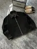 Chaqueta Coreana Tr Rayas Mezcladas Empalmada Falso Dos Piezas Solapa Borde Crudo Cleanfit Kochi Normcore para Hombre