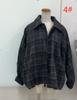 Camisa a Cuadros Cepillada Engrosada Retro 2025 para Mujer Otoño e Invierno Suelta Casual Cuello Solapa Chaqueta de Lana
