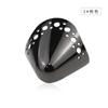 Tacones Altos para Mujer Punta Protectora Cubierta Anti-patada Punta Invisible Decorativa Bolsas de Zapatos de Cuero Accesorios Puntiagudos Cubierta Protectora Metálica para Zapatos