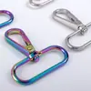 Al por mayor En stock Hebilla de Gancho Anillo de Cola Ovalada Ferretería Accesorios para Ropa Bolsas Hebilla de Metal DIY Accesorios Hebilla de Placa de Aleación de Zinc