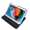 Funda de Cuero Adecuada para Tableta Samsung Tab 3 10.1 P5200 Funda Protectora P5210 Carcasa Giratoria Soporte para Pad
