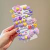 Set de 5 piezas de pinza BB de arena movediza pasador infantil pasador de niña pasador roto accesorios para el cabello de bebé tocado lindo de alta gama