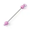 Pingente Criativo de Silicone para Canudo DIY 8mm-10mm Pingente de Silicone para Copo de Água Venda Direta da Fábrica