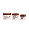 Pote de Máscara Capilar Personalizado Boca Larga Plástico Garrafa de Creme Creme Reembalado Creme Facial Garrafa de Pó Pote de Máscara Capilar Creme Pote de Máscara Capilar Fosco