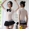 Secretaria Lian Cadera Falda Sexo Sexy Uniforme Pechos Sexo Puro Ropa Interior Coqueteo Uniforme Perspectiva Pijamas Mujeres