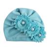 Productos Europeos y Americanos para Niños Sombrero de Punto de Girasol de Color Puro para Bebé Sombrero Cálido de Otoño e Invierno para Niños Sombrero para Bebé