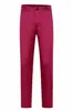 Traje Casual de Negocios para Hombre de Una Pieza Drop-Shipping Pantalones Slim Fit Color Sólido Pantalones Rectos para Hombre Pantalones Largos Pantalones de Traje Estilo Simple para Hombre