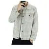 Chaqueta Casual para Hombre Nueva Otoño 2026, Estilo Coreano Moda Trendy Ajuste Delgado Chaqueta de Trabajo para Hombre