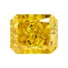 Huagang Gem 9A Chanfro Retangular Corte de Flor de Gelo Cor Branca Diamante de Alto Carbono Pequeno Octogonal Zircon CZ Anéis de Pedra Nua