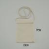 Amazon Cross Border Niños DIY Pintura Beige Bolsa de Lona Bolso de Hombro Mochila Pequeña Fiesta de Cumpleaños Bolso de Pecho