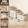 Cesta de Lavandería para el Hogar, Cesta de Almacenamiento para Ropa Sucia, Alta Apariencia, Baño, Cuarto de Ducha, Divisor, Portaropa Móvil, Cesta de Lavado