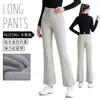 Calça Pgm Golf Feminina com Fendas Levemente Abertas, Absorvente de Luz, Retentora de Calor, Calça Quente, Elástica, Modeladora, Esportiva