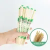 Palillos desechables, extra largos y gruesos, empaquetados individualmente, empaque para llevar, palillos de bambú, comerciales, restaurante, palillos higiénicos y convenientes