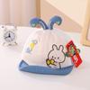 Gorra con visera para bebé de primavera y verano, gorra de béisbol de ala suave, lindo sombrero de conejo para niño, sombrero de bebé, comercio exterior M276
