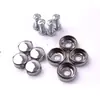Tuerca de Fijación para Matrícula Tornillo de Instalación para Marco de Matrícula Hebilla para Matrícula de Acero Inoxidable Tapa de Tornillo Tapa de Tornillo