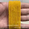 Cuentas de Vidrio de Color Natural de 4 mm Cuentas de Vidrio Pulsera DIY Collar Accesorios de Joyería Cuentas Semiacabadas Venta al por Mayor