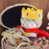 Boneca de Algodão Protetora de 10cm com Roupas Fofas Autodepreciativas, Traje de Rei, Conjunto de Alto Valor com Tema Estrela para Vestir