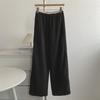 Pantalones Deportivos Casuales Estilo Americano, Pantalones de Pierna Ancha de Piel Sintética de Conejo, Pantalones Largos para Otoño e Invierno, Pantalones de Chándal Sueltos Adelgazantes de Cintura Alta para Mujeres Petites, Versátiles
