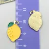Série Frutas Gota de Óleo Acessórios para Joias DIY Pingente de Morango Cereja Pingente Pulseira Colar Liga Transfronteiriça Pingente