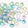 Celebridad de Internet K9 de caña alta con forma de denier broca para uñas 8*10 huevo de paloma súper brillante hielo transparente vidrio Diamante DIY accesorios para ropa