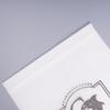 Bolsa Blanca No Tejida Personalizada Bolsa de Empaque Boca Plana para Tienda de Ropa Bolsa para Zapatos al por Mayor Bolsa de Almacenamiento a Prueba de Polvo Se Puede Imprimir con Logo