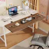 Tablero de extensión de escritorio, escritorio de computadora de oficina, bandeja para teclado, plegable, estante de almacenamiento sin taladro, mesa de extensión de brazo