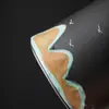 Caneca de escritório pintada à mão conjunto de chá de viagem caixa de presente terno conjunto de chá portátil atividades avançadas de separação de chá presente manual logotipo