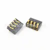 BATERIA horizontal 4p BATERIA espaçamento do suporte 2.5PH altura 4.75H sem coluna BATERIA conector BC-1-402A