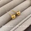 Brincos de Pérola Negra de Taiti Estilo Bai Baihe para Mulheres, Prata Esterlina S925, Luxo Leve, Brincos de Moda de Alta Qualidade para o Dia a Dia